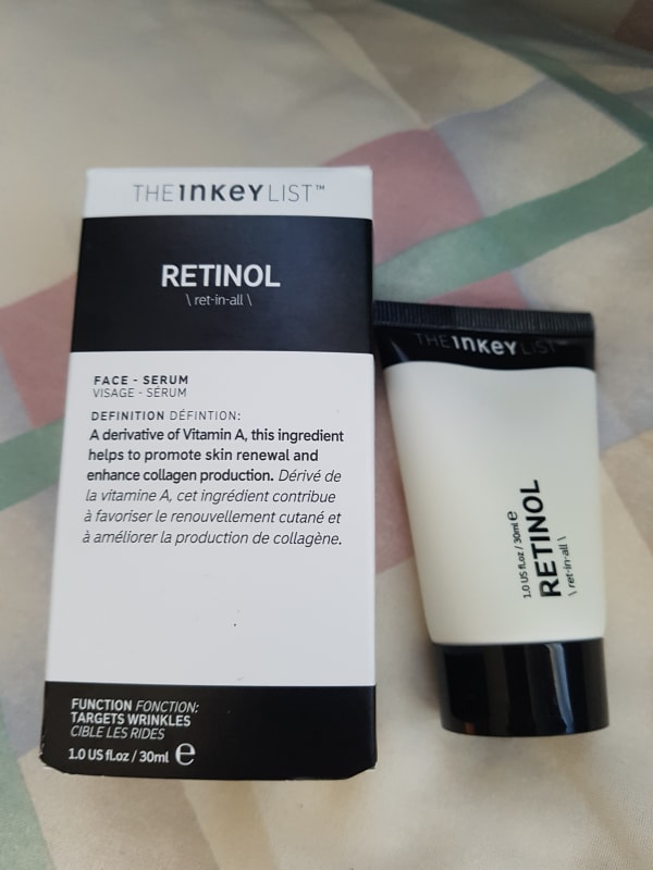 Beautybyash the inkey list serum retinol veroudering skin aging