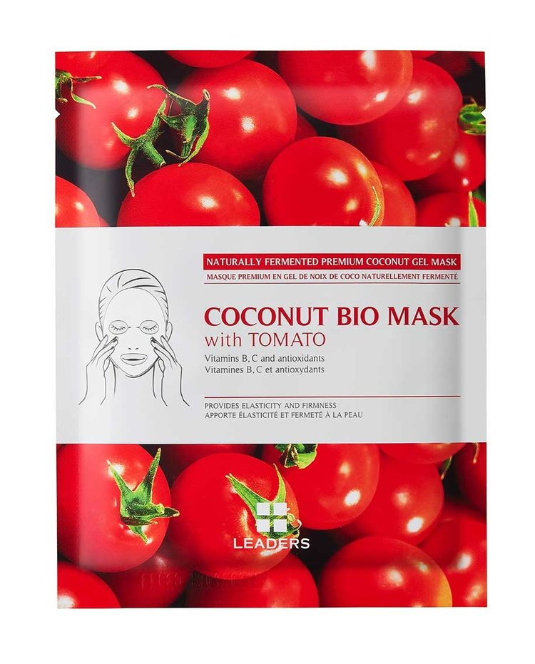 beautybyash LEADERS europe tomato sheet mask bio coconut